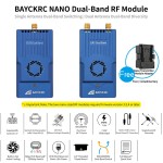 Original BAYCKRC C3 Dualband Nano 1W TX 915 2.4G Hochfrequenz kopf Kunststoff material